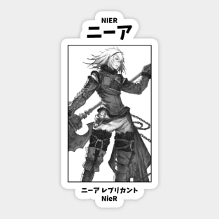 The Man who Destroyed the World Nier Sticker